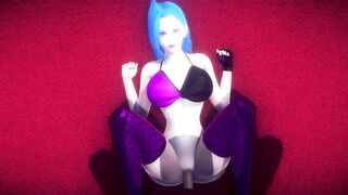 3D HENTAI Jinx from League of Legends