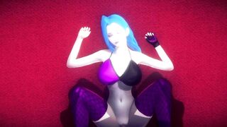 3D HENTAI Jinx from League of Legends