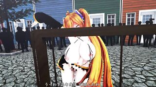 Mmd Sexy Nun Naked the Orc ask her to Give Service to the People for being Good Girl 3d Hentai Anal