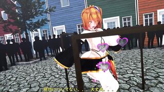 Mmd Sexy Nun Naked the Orc ask her to Give Service to the People for being Good Girl 3d Hentai Anal