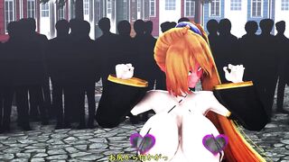 Mmd Sexy Nun Naked the Orc ask her to Give Service to the People for being Good Girl 3d Hentai Anal