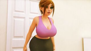 Petite daughter fucks busty mom - 3D Futa Animation ENGDub