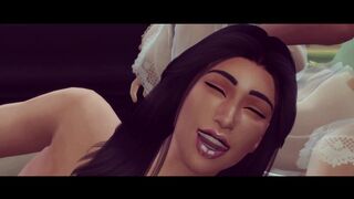 Kim Kardashian x Emma Watson : Lost Sex Tape | Sims 4 Music Video