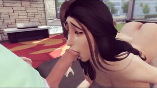 Kim Kardashian x Emma Watson : Lost Sex Tape | Sims 4 Music Video