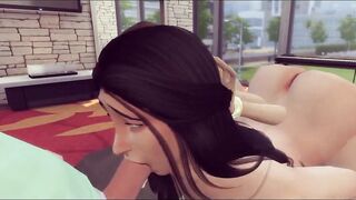 Kim Kardashian x Emma Watson : Lost Sex Tape | Sims 4 Music Video