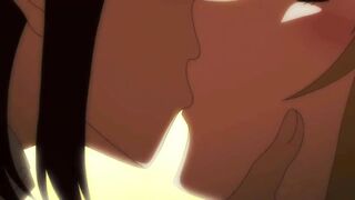 Yuri anime kiss compilation