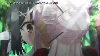 Yuri anime kiss compilation