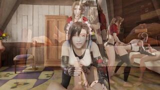 Good Times With Aerith And Tifa