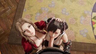 Good Times With Aerith And Tifa