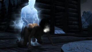 The Elder Scrolls: V Skyrim fucking a ghost