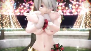 MMD R-18 HAKU Christmas Suit - Marine Dreamin