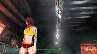 Fallout 4 Sexy schoolgirl