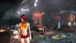 Fallout 4 Sexy schoolgirl