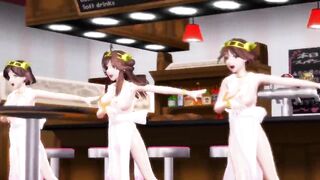 MMD kongou3ninoshimai