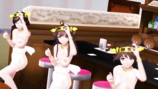 MMD kongou3ninoshimai