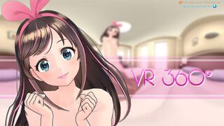 3D - VR Cardboard L.R - 4K - Kizuna ai Rider