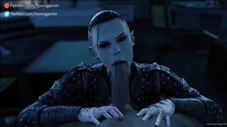 Jack from Mass Effect – Blowjob