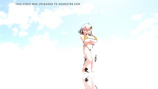 MMD  Kizuna Akari  DeepBlueTown