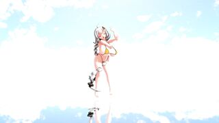 MMD  Kizuna Akari  DeepBlueTown