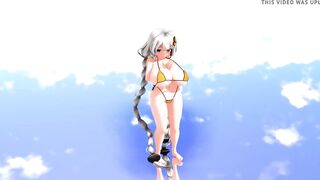 MMD  Kizuna Akari  DeepBlueTown