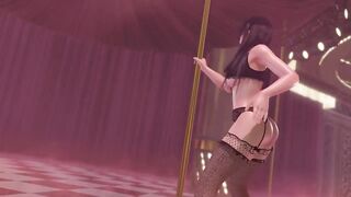 Dead or alive Nyotengu poledance