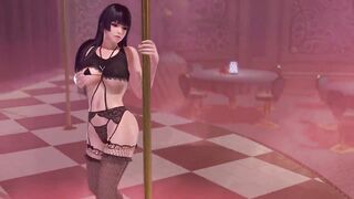 Dead or alive Nyotengu poledance