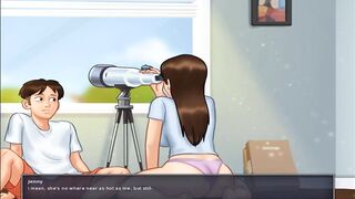 Spying On A Neighbor And Masturbating