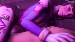 Overwatch - D.Va Sex night (creator: MKLR)