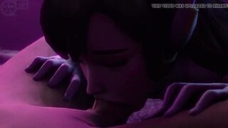 Overwatch - D.Va Sex night (creator: MKLR)