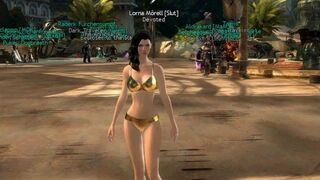 Lorna Morell is public cum slut in Guild Wars 2