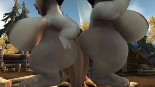 Gnomes twerking on futa