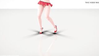 MMD R-18 Haku Lingerie - GIRLS