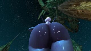 My bimbo nightborne ass shaking and twerking