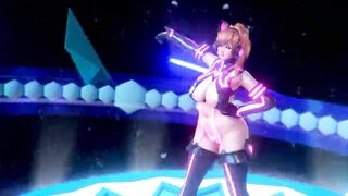 HoneySelect MMD  PiNK CAT Nozomi