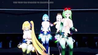 MMD Hibikase (Miku, Luka, Gumi, Neru)