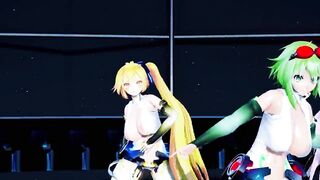 MMD Hibikase (Miku, Luka, Gumi, Neru)