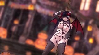 Hot and Sexy Nyotengu Dancing and showing tits for you!