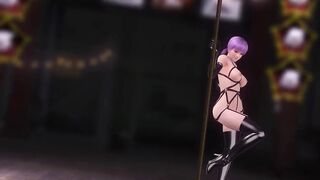 Ayane in Harness Straps - Dancing Sexy for You!