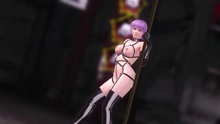 Ayane in Harness Straps - Dancing Sexy for You!