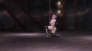 Ayane in Harness Straps - Dancing Sexy for You!