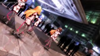 MMD Girls dance 2