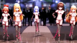 MMD Girls dance 2