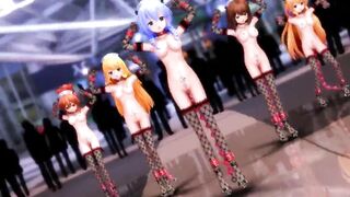 MMD Girls dance 2