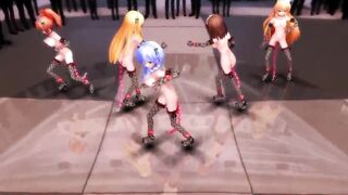 MMD Girls dance 2