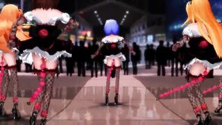 MMD Girls dance 2