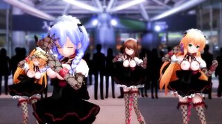 MMD Girls dance 2