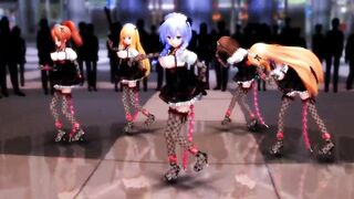 MMD Girls dance 2