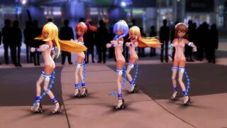 MMD Girls dance 1