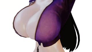 Nico Robin awesome boobs bouncing