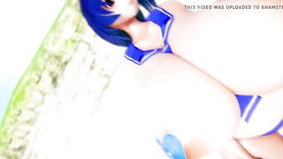 MMD Azusa & treble